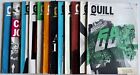 Lot of 12 Quill Magazines for Journalists, 1968