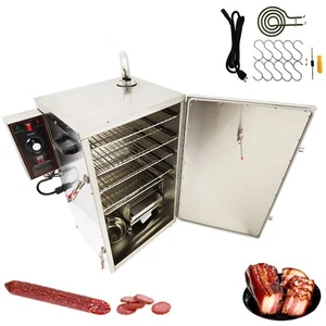 110V 1KW Commercial Electric BBQ Meat Smoker Grill Sausage Smoke Oven 5 Racks - Picture 1 of 24