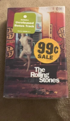 ROLLING STONES - Saint Of Me - RARE USA Cassette Single Sealed With Bonus Track - Image 1 of 4