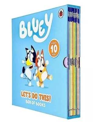 Bluey Let's Do This! 10 Books Collection Paperback Box Set - Ages 3-6 - By Bluey - Image 1 of 3