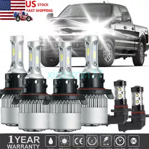 Faros antiniebla LED blancos 6 piezas para Ford F250 F350 F450 2005-2019 6000K - Imagen 1 de 22