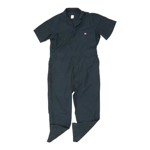 Dickies Navy Boiler Suit | Short Sleeve Mens Coverall 1 Piece Overalls Workwear - Picture 1 of 3