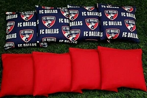 Cornhole Sitzsäcke 8er Set ACA Regulation Bags FC DALLAS SOCCER - Bild 1 von 1