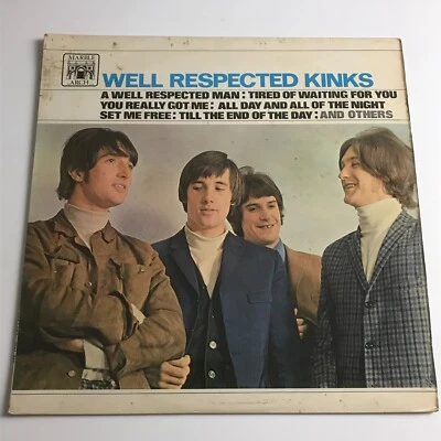 The Kinks - Well Respected Kinks LP Vinyl Record - MAL 612 - Image 1 of 4