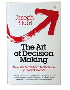 The Art of Decision Making By Joseph Bikart ￼Hardcover Book Brand New - Picture 1 of 3