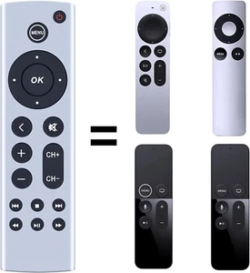 Universal Replacement Remote for Apple TV 4K/ Apple TV Box Gen 1 2 3 4/ Apple TV - Picture 1 of 7