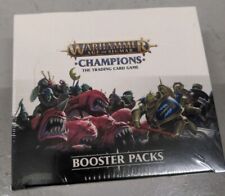 WARHAMMER AGE OF SIGMAR CHAMPIONS WAVE 3 SAVAGERY SEALED BOOSTER BOX 2x24 PACKS