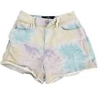 Hollister Tie Dye High Rise Vintage Shorts Size 0