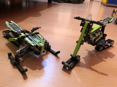 LEGO Technic 42021 2in1 Moto-neige x2 complet + notices très bon état. - Photo 1/2
