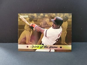 BARRY BONDS - 1994 DONRUSS - SPIRIT OF THE GAME - INSERT CARD # 2 - GIANTS - MLB