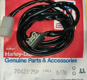 AERMACCHI HARLEY 70423-75P FT BRAKE SWITCH 1975 1976 1978 SXT125 SS125 - Picture 1 of 3