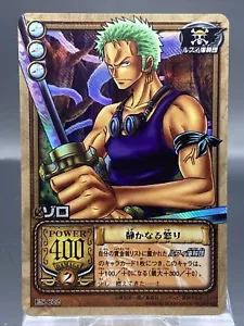 Roronoa Zoro One Piece Gioco di Carte Giapponese Vintage SR Holo ES-C02 - Foto 1 di 7