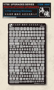 1/700 Venting Windows For WWII Japan Navy Vessel Ocean Spirit H047 - Picture 1 of 1
