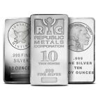 10 oz Silver Bar (Varied Condition, Any Mint)