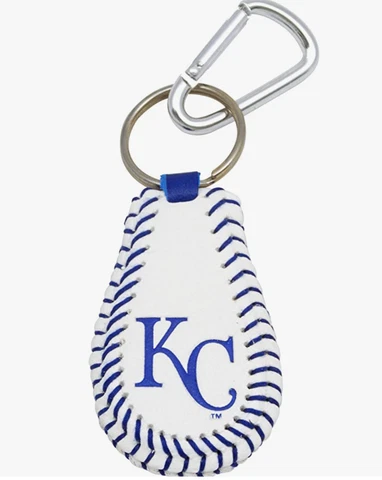 Gamewear Kansas City Royals Baseball Keychain Cover