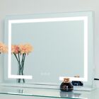2-FNS Hollywood Makeup Mirror with  LED Backlit Lights, 3 Color Lighting Modes