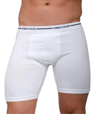 6 boxer uomo long Enrico Coveri EB1000long boxer lungo