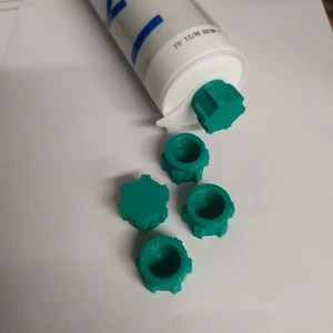 5 Stk Kartuschen Deckel  Schraubdeckel Verschlusskappen Schraubverschluss - Bild 1 von 3