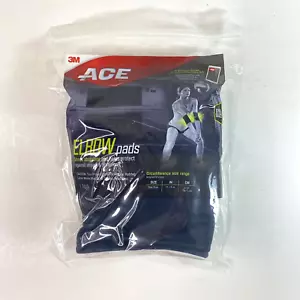 ACE Gomiti neri antiurto taglia unica nuovi 11-15 pollici protezione sport - Foto 1 di 7