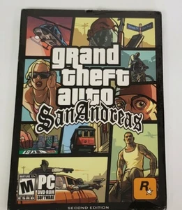 Grand Theft Auto: San Andreas Second Edition (PC, 2005) NEW Read - Picture 1 of 8