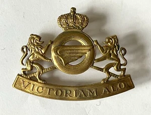 Belgium, Belgian Army Quartermaster beret badge in brass from the 1960s - Picture 1 of 2