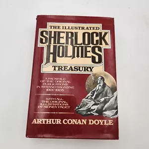 The Illustrated Sherlock Holmes Treasury by Arthur Conan Doyle (Hardcover, 1976) - Picture 1 of 19
