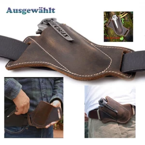 Messerholster Messertasche/Messeretui Taschenmesser Messerscheide Leder Tasche - Bild 1 von 9