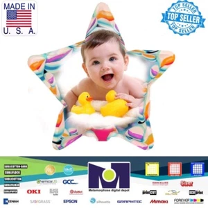 Globos personalizados imprimibles en forma de estrella A4 (8,27""x11,69"") 1 hoja - Imagen 1 de 12