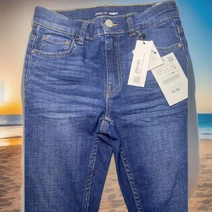 NWT ZABA Skinny Fit Comfy Denim Tall Jeans Lot J28 Sz 11-12 Girls Kool Jeans - Picture 1 of 16