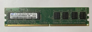 Samsung 512MB PC2-5300U - 555 - 12 -ZZ Desktop Memory PC RAM - Picture 1 of 2