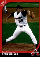 2007 Salem Avalanche Grandstand #28 Sean Walker La Mesa California Baseball Card