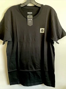 New Stance Designer Mens Graphic Street Style Logo Cotton Tee Shirt Size M Black - Picture 1 of 6
