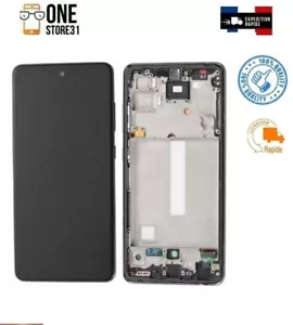 Full Touch LCD Screen with Chassis For Samsung Galaxy A52 4G/A52S 55G A525F - Picture 1 of 1