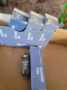 4 6EH7 / EF183 Vacuum Tubes - Westinghouse Branded Japanese Origin - Picture 1 of 1