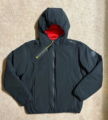 Body Glove Hombre Reversible Puffer Chaqueta con Capucha, Aislante, Talla Mediana, Nueva Con Etiquetas Foto 1 de 4