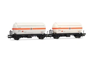 ELECTROTREN RENFE, SET DE 2 VAGONES CISTERNA PR DE GAS "BUTANO S.A." REF HE6072 - Imagen 1 de 1