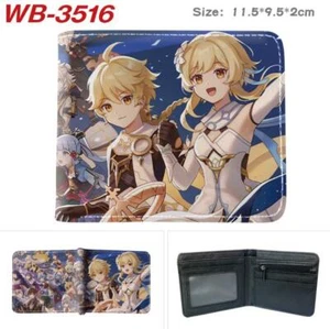 Genshin Impact Game Manga PU Geldbörse Geldbeutel Wallet 11.5x9.5x2cm - Bild 1 von 1