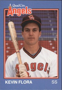 1989 Quad City Angels Grand Slam #11 Kevin Flora