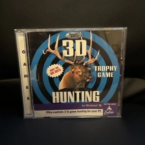 3D Hunting Trophy Game (PC-CD, 1999) for Windows 95 vintage Complete VGC - Picture 1 of 4