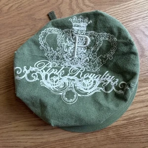 Victoria's Secret Pink Royalty Green Newsboy Cap Mütze Vintage Retro - Bild 1 von 6