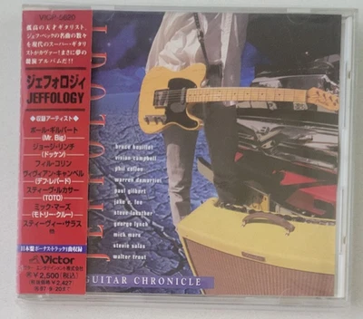 Jeffology гитара Cronicle компакт-диск Японии OBI 1995 VICP-5620 почти как новый! - Изображение 1 из 2