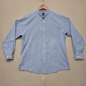 Camicia elegante Dockers Battery Street uomo vestibilità classica blu taglia 17-17,5-34/35 - Foto 1 di 6