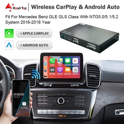 Wireless CarPlay Mirrorlink For Mercedes Benz GLE GLS With NTG5.X  Android Auto - Image 1 of 4
