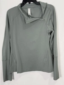 Yogalicious Side 1/4 Zip Jacke Damen Gr. L Mock Neck Daumenloch Pullover - Bild 1 von 20