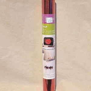 CRICUT RED FOIL New Iron-on 12" X 24"  DIY Crafting Transfer  - Picture 1 of 5