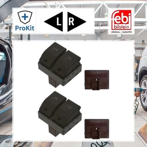 2x ORIGINAL® Febi Bilstein 44537 Schalter, Fensterheber für VW Polo Lupo Fox - Bild 1 von 6