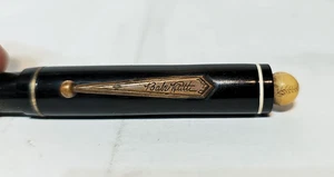 Vintage Original Babe Ruth 1930s Diamond Fountain Pen With Baseball Cap Untested - Picture 1 of 4