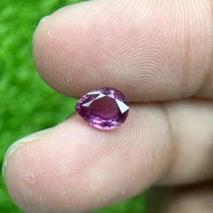 1.17 Cts CERTIFIED!!| natural loose|Sapphire | Purple Pink | Pear Shape - Picture 1 of 5