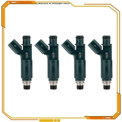Set of 4 Fuel Injectors For Toyota For Corolla Chevrolet Prizm 1.8L 1998-1999 - Изображение 1 из 4