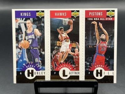 Mini tarjetas doradas 1996-97 Collector's Choice Bobby Hurley/Laettner/Grant Hill Foto 1 de 2